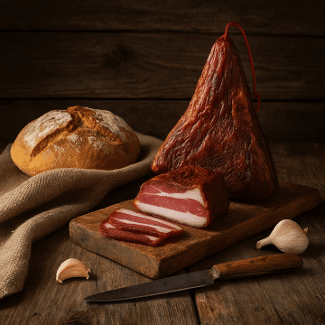 Papada Curada de Cerdo, un lujo unico 800 gr Aprox